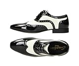 Smokies Lackschuhe ZWEIFARBIG George klassischer Schnürer Herrenschuh Smokingschuhe, (46 EU George...